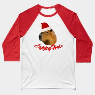 Capy Holiday Baseball T-Shirt